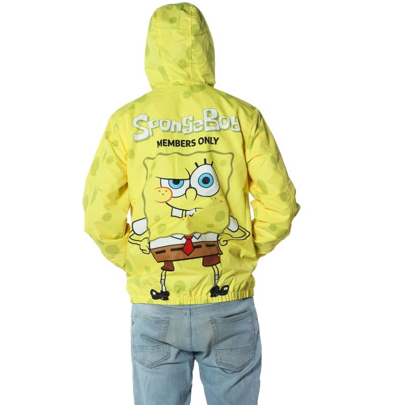 Members Only Men's Spongebob Windbreaker Jacket, 5 of 7