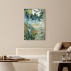 Art Remedy Green Moss Monet Garden Green Abstract Wall Art Unframed - 2 of 4