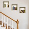 HomeRoots Set of Three Tina Niche 3D Square Peel and Stick Wall Decals - 2 of 4