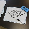 Flipside Products Dry Erase Learning Mat, Two-Sided Plain, 9" x 12", Pack of 24 - 3 of 3