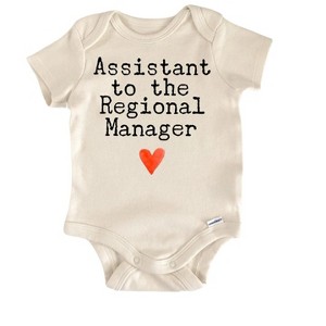 Office Regional Manager Newborn Baby Onesie® Bodysuit GS1 - 1 of 4