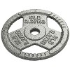 Sapphtopaz Standard Cast Iron Weight Plates for Barbell, 1-Inch Barbell Plates for Strength Training in Home & Gym, Multiple Weights - 3 of 4