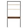 38" Phyliss White Metal Leaning Desk and Ladder Shelves - Inspire Q - 3 of 4