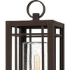 Quoizel Lighting Pelham 1 - Light Post Light in  Western Bronze - 4 of 4