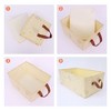 Unique Bargains Fabric Collapsible Printed Storage Bins with Handles - 3 of 4