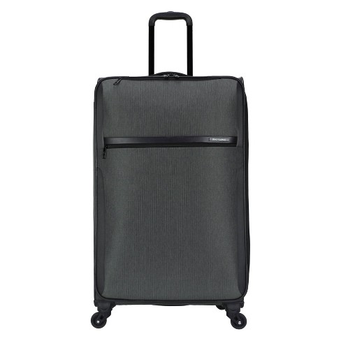 Skyline Softside Large Checked Spinner Suitcase Gray Heather Target