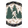 Earth Rugs Bigfoot Printed Coaster 5"x5" Rustic Cabin Decor - 3 of 3
