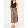 Women's Button Front Midi Skirt - Dex Clothing - 4 of 4