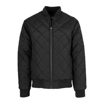 Spire By Galaxy Men's Quilted Bomber Jacket