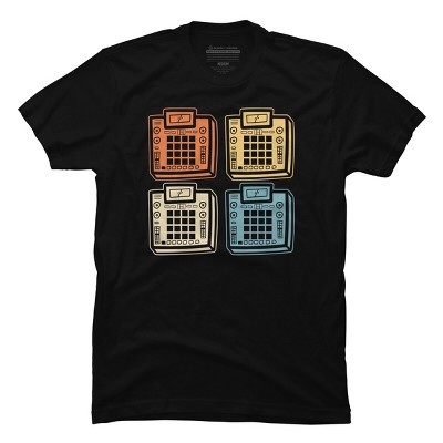 Men's Design By Humans I make Beats In Color By MusicoIlustre T-Shirt