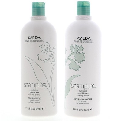 Aveda Shampure Nurturing Shampoo, 33.8 oz & Aveda Shampure Nurturing Conditioner, 33.8 oz DUO