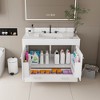 Dexmalle Modern Multi-functional 43"Bathroom Vanity - 3 of 4