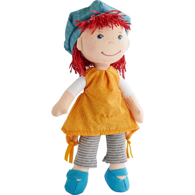 HABA Freya 12" Machine Washable Soft Doll with Red Hair, 2 of 10