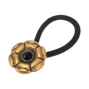 Unique Bargains Stylish Button Hair Tie for Women 1 Pc - 1 of 4