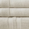 
6pc Plume Cotton Feather Touch Antimicrobial Bath Towel Set - Beautyrest - 3 of 4