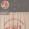 Sawyer Mill Red Tractor Shower Curtain 72x72 - 4 of 4