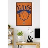 Trends International NBA New York Knicks - Logo 25 Framed Wall Poster Prints - 2 of 4