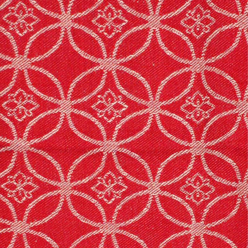 5pk Kitchen Towel &#38; Dishcloth Set Red - Design Imports, 3 of 8