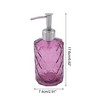 Unique Bargains Elegant Soap Pump Dispenser for Bathroom 11.15oz 1 Pc - 4 of 4