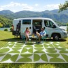 Lahome New Style Series Outdoor Plastic Straw Rug-Waterproof Reversible Mat for Patio, Backyard, Camping, RV Awning - 4 of 4