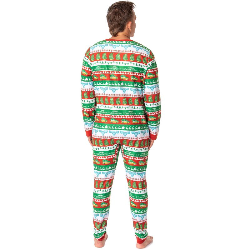 National Lampoon's Christmas Vacation Mens' Movie Film Union Suit Multicolored, 3 of 4