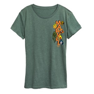 Women's - Marvel - Strange Tales Stacked Short Sleeve Graphic T-Shirt - 1 of 4