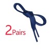 Allegra K Flat Satin Ribbon Solid Color Sports Shoes Sneakers Shoe Laces 2 Pairs - 3 of 4