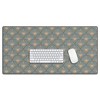 Iveta Abolina Fan Florals Green Desk Mat - 2 of 4