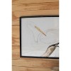 Coastal Heron Prints – Set of 2 - 27.5" Framed Artworks Under Glass by Kalalou - 3 of 3
