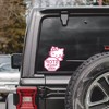 TruAIR Hello Kitty Stop Riding Car Sticker - 4 of 4