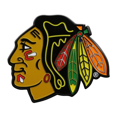 NHL Chicago Blackhawks 3D Metal Emblem 