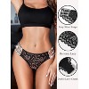 Avidlove Women Panties Lace Glitter Panty Cheeky Bikini Underwear - 4 of 4