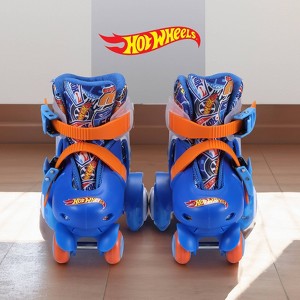 Hot Wheels Trainer Light Up Wheels Kids' Roller Skates - 1 of 3