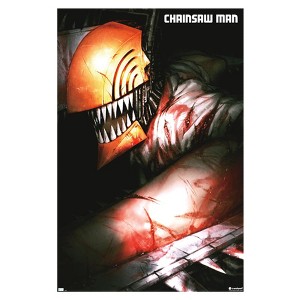 Trends International Chainsaw Man - Teaser Key Art Wall Poster - 1 of 2