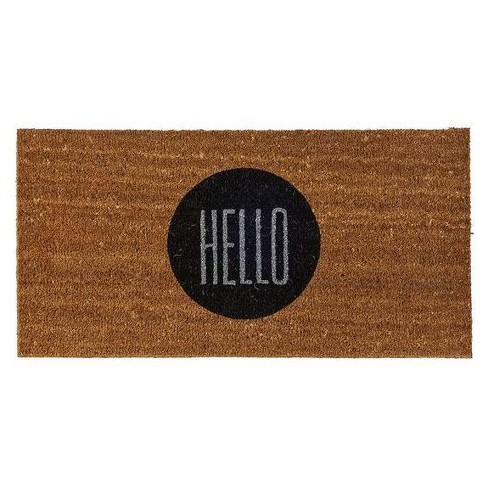 3r studios coir mat hello door target