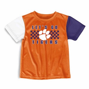 NCAA Clemson Tigers Toddler Boys' T-Shirt and Shorts Set - 1 of 3