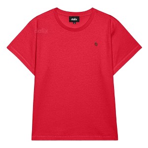 Dalix Womens Lil Strawberry Lightweight High Waisted Tee - 1 of 4