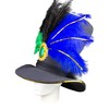 Foam Party Hats Mardi Gras Feathers Hat - 3 of 4