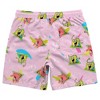 Men's 7" Spongebob Triangle Swim Shorts - Pink - 2 of 3