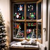 Fun Little Toys 8 PCS Christmas window gel clings - 3 of 4