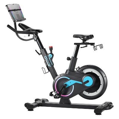 muuv Exercise Bike with Personalized Audio Coaching App - Black