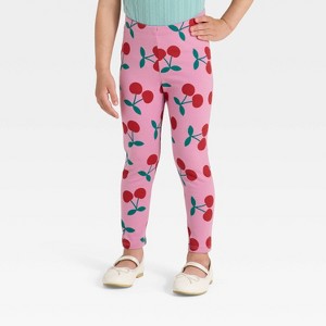 Toddler Girls' Printed Leggings - Cat & Jack™ - 1 of 3