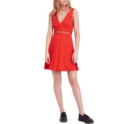 Free People Womens King of My Heart A-line Dress