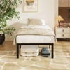 Karl Home 12 inch Height Twin Size Bed Frames Heavy Duty, Metal Platform Bed No Box Spring Needed - 2 of 4