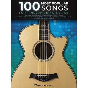 Hal Leonard 100 Most Popular Songs for Fingerpicking Guitar - Guitar Solo Songbook - 1 of 1