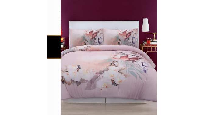 Christian Siriano Dreamy Floral Duvet Cover Set, 2 of 5, play video