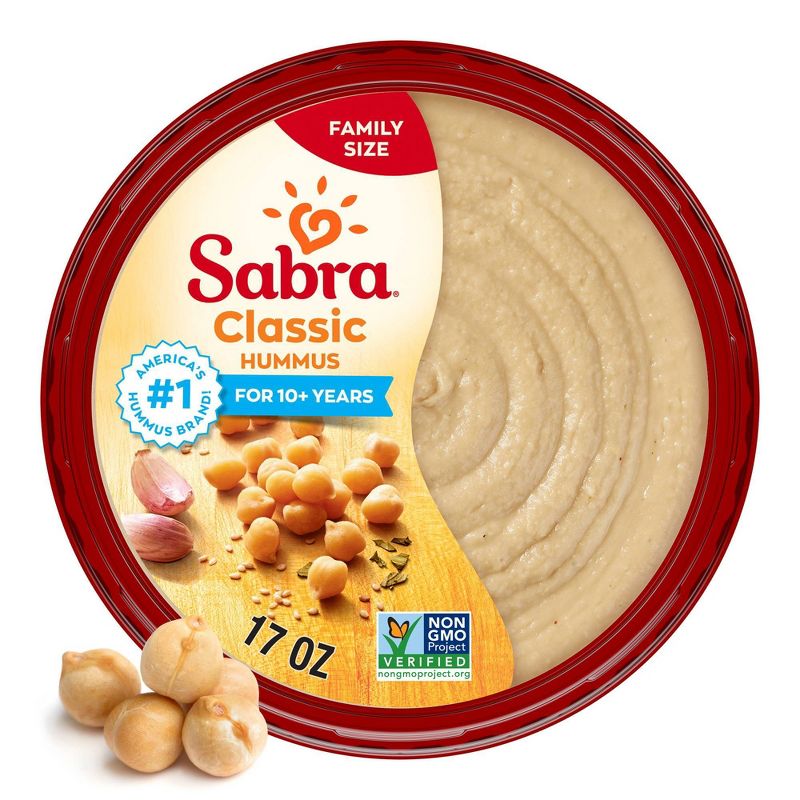 Sabra Classic Hummus - 17oz, 1 of 10