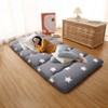 GustoWave Japanese Floor Futon Mattress, Tatami Mat Portable Camping Mat Kids Sleeping Pad, Foldable Roll Up  Mattress - 3 of 4