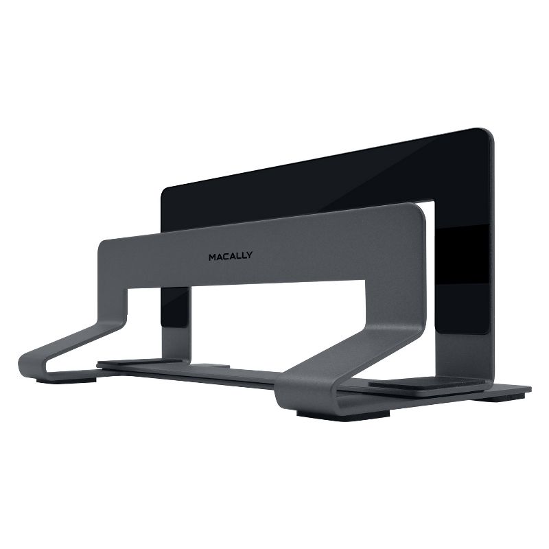 Macally Vertical Laptop Aluminum Stand, 1 of 5