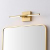 JONATHAN Y Makena Modern Minimalist Dimmable Integrated LED Metal Wall Sconce - 2 of 4